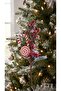 1Pc Christmas Tree and Table Ornament, Decorative Pine Branch with Red Berries and Candy, New Year Party and Home Decoration - 4