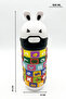 500 ml Math Player Bottle Double Layer Leak-Proof Water Bottle with Straw and Strap - 5