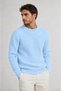 Men's 2-Piece Ribbed Knitwear Sweater + 100 ml Perfume Crew Neck Slim Fit Winter Sweater Set - 3