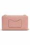 Silver Polo Crossbody Women's Bag Pink 1038 - 3