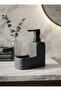 Sponge Liquid Soap Dispenser 650 ml Beige Bathroom Kitchen Countertop Practical Organizer Stylish Soap Dispenser
