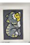 Cute Cat Patterned Door Mat 40X60 cm - Digital Printed Washable Non-Slip Base Mat - 2
