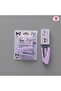 Cute Cat Kuromiii Patterned Purple Mini Stapler Kawaii Design Portable Stationery Stapler with Metal Mechanism - 3