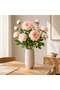 Floare Artificiala Bujor Roz 70cm - 2