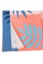 Pink Microfiber Beach Towel with Patterned 140x70cm - 2