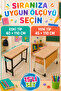Set of 15 Washable, Stain-Resistant, Elastic School Desk Covers – with Size Options, Teacher's Desk Cover as a Gift - 3