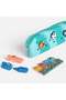 Patterned Pattern Marker & Notepad Pencil Set - 3