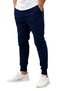 Set of 3/3 Pieces Unisex Ribbed Regular Black Gray Navy Blue Color Sports Sweatpants - 7