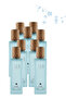 عطر وايلد كولت 9 قطع 200 مل