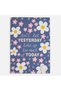 Student Notebook A4 Dictando Floral Patterned Cover - 40 Sheets