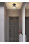 Chandelier Crystals Ceiling Lighting Fixtures, Small LED Flush Mount Ceiling Light for Kitche - 5