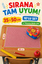 Set of 10 35X50 cm Washable Stain-Resistant Overlock Edged Kindergarten and Primary School Lunch Mats - 3