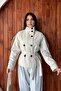High Collar Cashmere Lined Coat