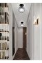 Chandelier Crystals Ceiling Lighting Fixtures, Small LED Flush Mount Ceiling Light for Kitche - 6