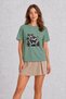 Women's Industrial Ventilation Line Design - Green