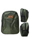 3-Compartment Laptop Bag – School, Travel, Sports, Backpack, Waterproof Multi-Purpose Unisex Bag (Green) - 2