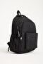 Set of 2 Luxury Fabric High School and Middle School Backpacks + Pen Holder, Keychain Gift - 3
