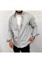 Men's Long Sleeve Regular Fit Seasonal Shirt - 2