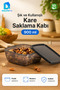 Square Storage Container 900 ml Smoked Transparent Black Lid Refrigerator Container Bpa Free - 5