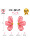 Hole-Free Compression Clip-On Women's Earrings - Acrylic Flower Earrings