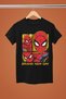 Spider Man Printed Crewneck Short Sleeve Children's T-Shirt