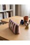 Pencil Case with Line Pattern School Pencil Holder.. - 4