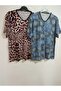2-Pack, Full Summer Wear, Short Sleeve, Lycra Viscose, Anti-Sweat, No-Show Blouse - 6