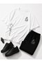 La Print Detailed Premium Oversize Cotton T-Shirt Sweatpants Adult Set - 3