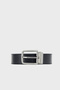 Logo Leather Belt Men's Belt Em007172 Af29130 Mc593