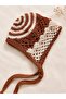 Hand Knitted British Beret Model Balaclava - 4