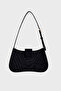 Adjustable Strap Velvet Bag Women's Bag Ew001778 Af28100 Uc001 - 3