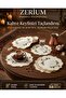 Premium Set of 6 Cocktail and Coffee Presentation Napkins with Cross-Stitch Embroidery - 7