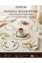 Premium Set of 6 Cocktail and Coffee Presentation Napkins with Cross-Stitch Embroidery - 3