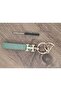 Stylish and Elegant Leather Keychain - Chic Bag Ornament and Accessory - 4