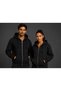 New Season Unisex 3-Thread Winter Zippered Hooded Cardigan - 2