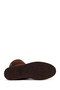 Women's Brown Buckle Detailed Suede Leather Boots Wf190067Ds - 6