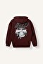 Initial D Licensed Boxy Fit Hooded Sweatshirt H4139Ax26Au - 2