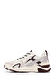 Women's Burgundy Lace-Up Thick Sole Sneaker Af520005Sk - 3