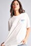 100% Cotton Oversize Crew Neck Back Print Short Sleeve T-Shirt I5323Ax26Hs - 3