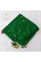 Handmade Amulet with Ribbon Embroidery, Beaded Writing, Scarf, Yemeni, Mevlüt Coverlet with Embroidery on 4 Sides - 3
