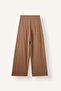Pleated Wide Leg Long Fluid Fabric Trousers I7405Ax26Sm - 7