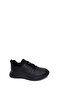 Men's Black Lace-Up Thick-Soled Leather Sneaker Wm680064Dk - 7