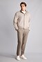 High Collar Suede Look Oversize Plush Lining Coat H2158Ax26Wn - 2
