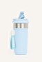 Unisex 600 ml Thermos with Strap and Textured Cover H8535Axns - 2