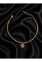 🍀 🧿 Blue Stone Clover Charm Gold Dorika Women's Bracelet - 4