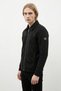 Men's Sleeve Knitted Suede Jacket - 3