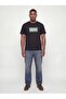 Men's Black Jjbuster Tee Ss Crew Neck Bts Sn Pls Large Size T-Shirt - 3