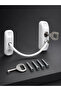 Window Opening Safety Lock Child Safety Device with White Cable Switch - 2