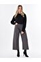 High Waist Wide Leg Pants Ocean Leather