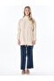 Double Pocket Stand Collar Jacket Cream - 3